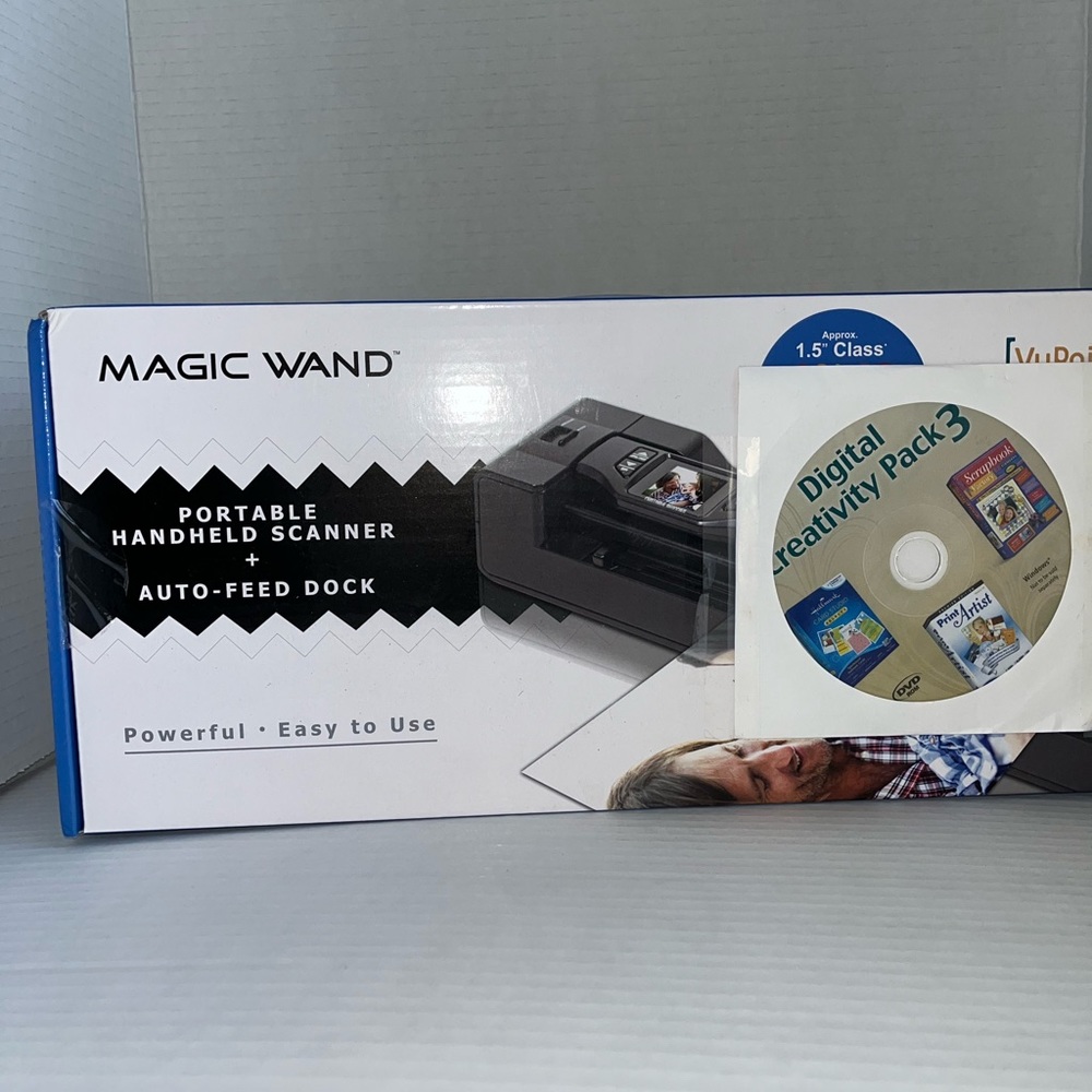 Magic Wand portable handheld scanner.